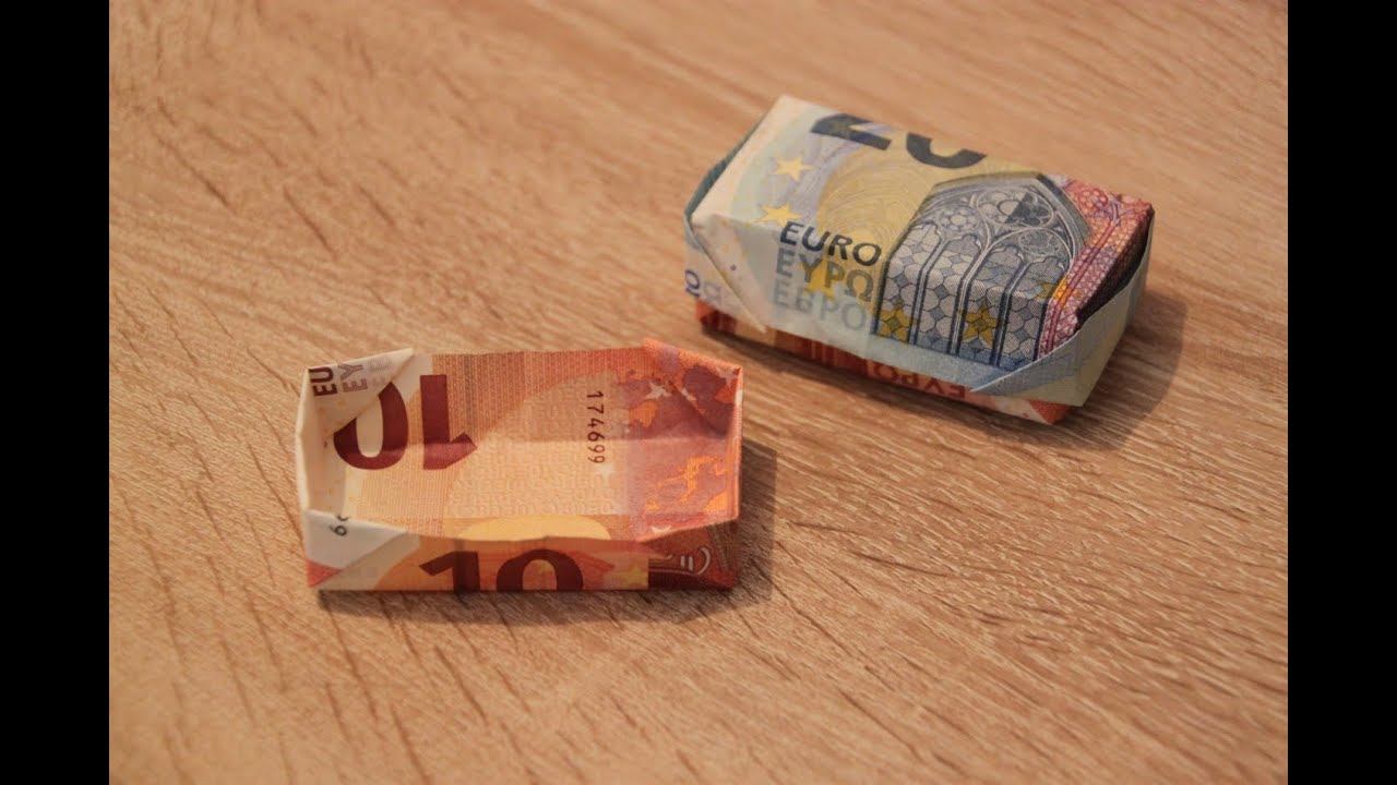 Geldbox/Geldschachtel falten