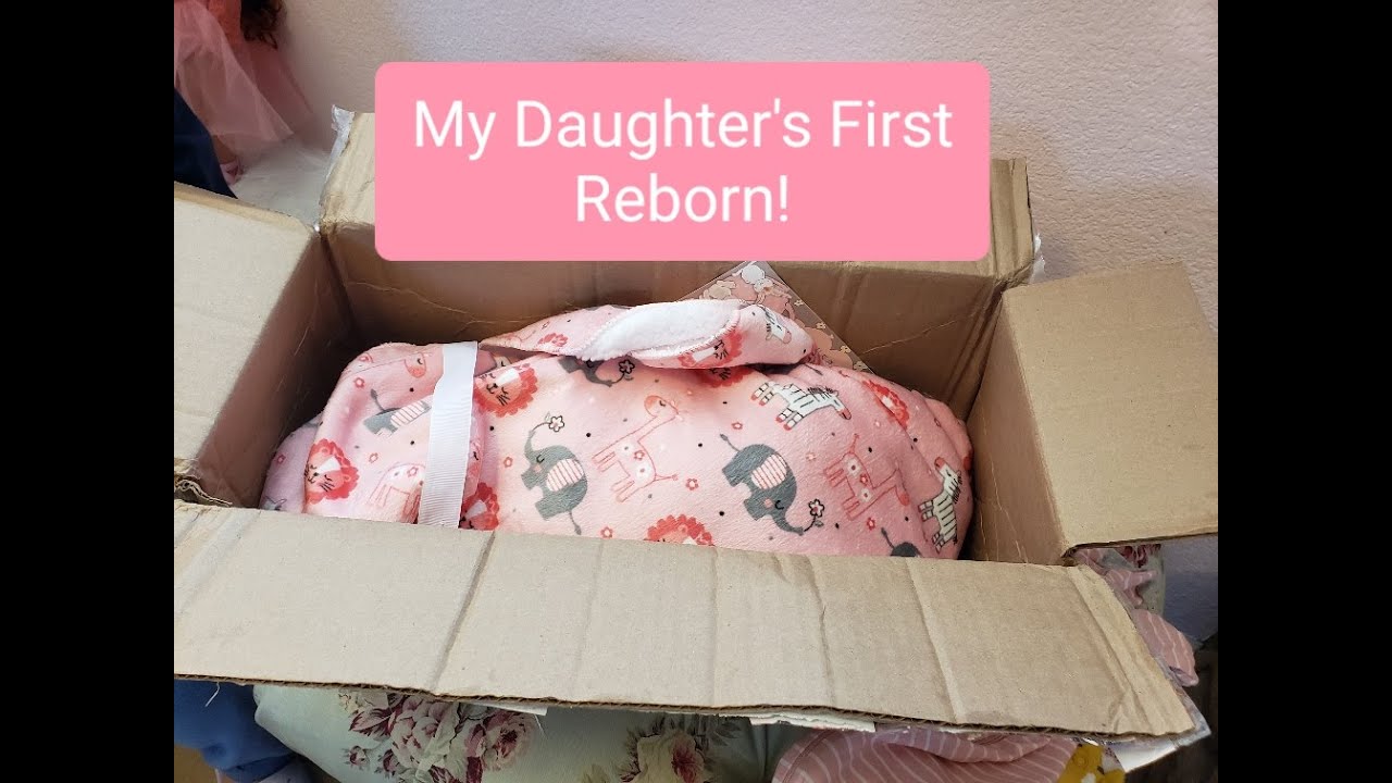 Opening My Daughter- ShabbyCheyBaby's First Reborn Baby!