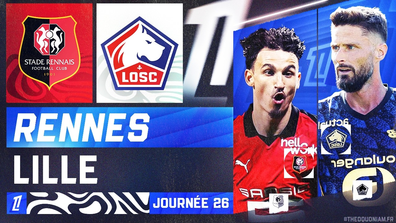 🔴 RENNES - LILLE | 🔴⚫ ALLEZ RENNES ! METTRE LES DOGUES A 5 PTS ! | LIGUE 1 - LIVE/DIRECT