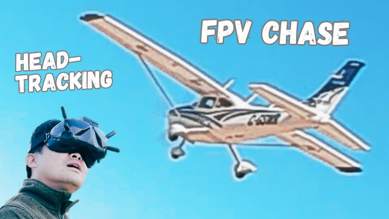 Отслеживание головы в режиме FPV Chase - RC Cessna 182