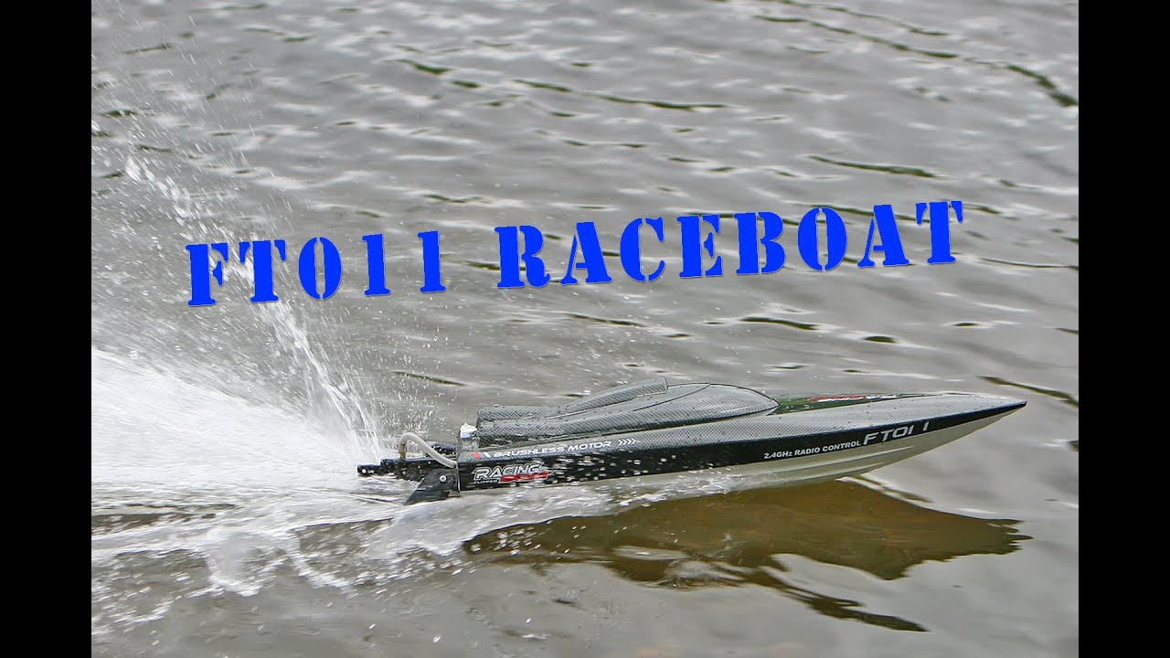Fei Lun FT011 Brushless 4S Speedboat Running Review, FAST & FUN!!