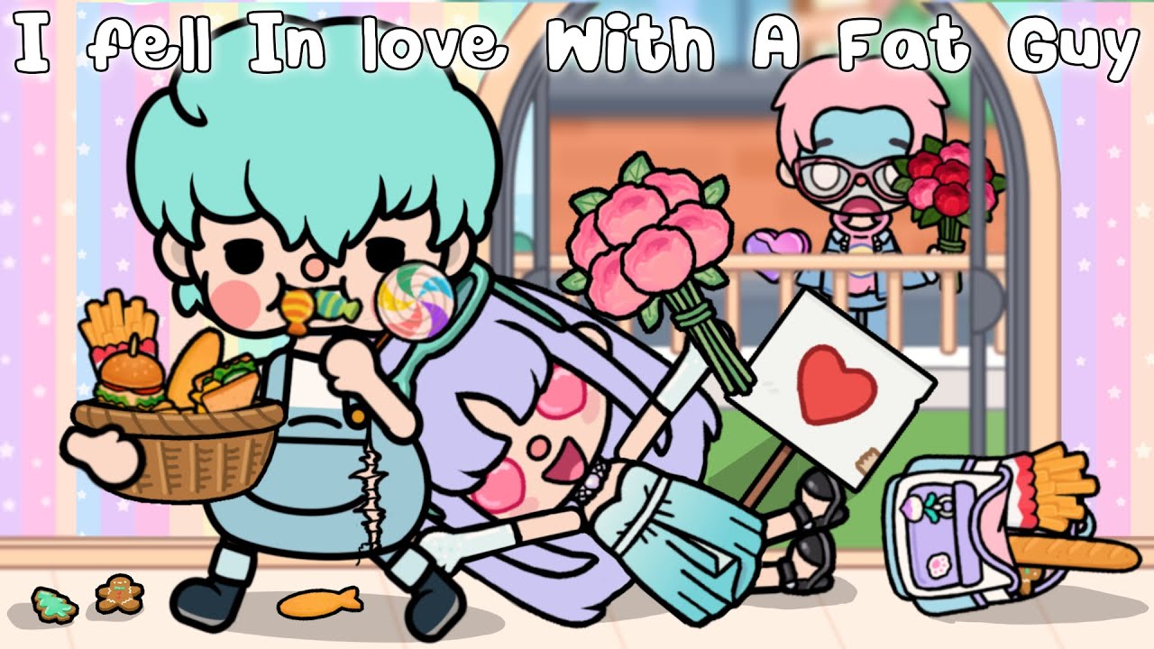 I Fell In Love With A Fat Guy 🥰Toca life story l Toca Boca