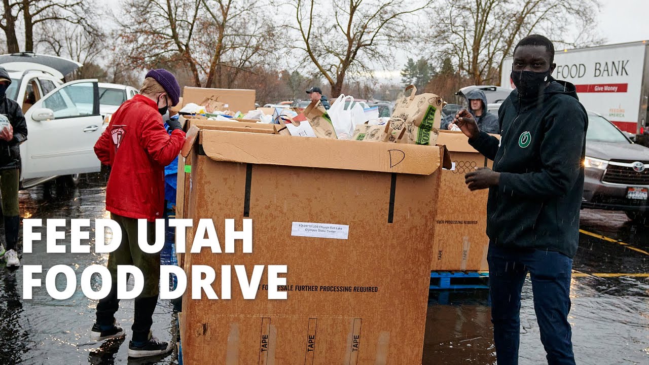 Residents and Volunteers Help Fight Hunger in Feed Utah Food Drive