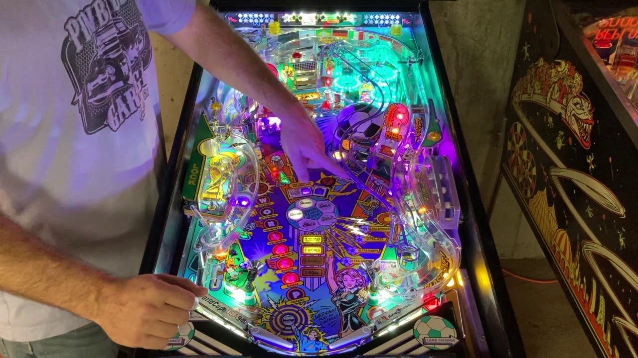1994 Bally World Cup Soccer pinball restoration