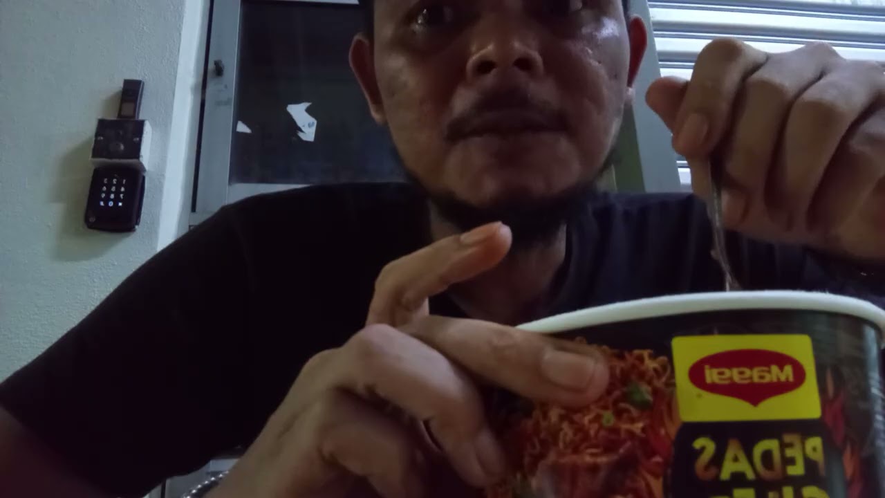 #mukbang mie goreng#mukbangpedas giler# 