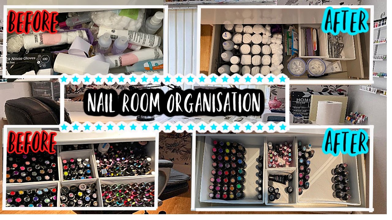 Nail Room Organisation MOTIVATION | Getting Organised In 2020