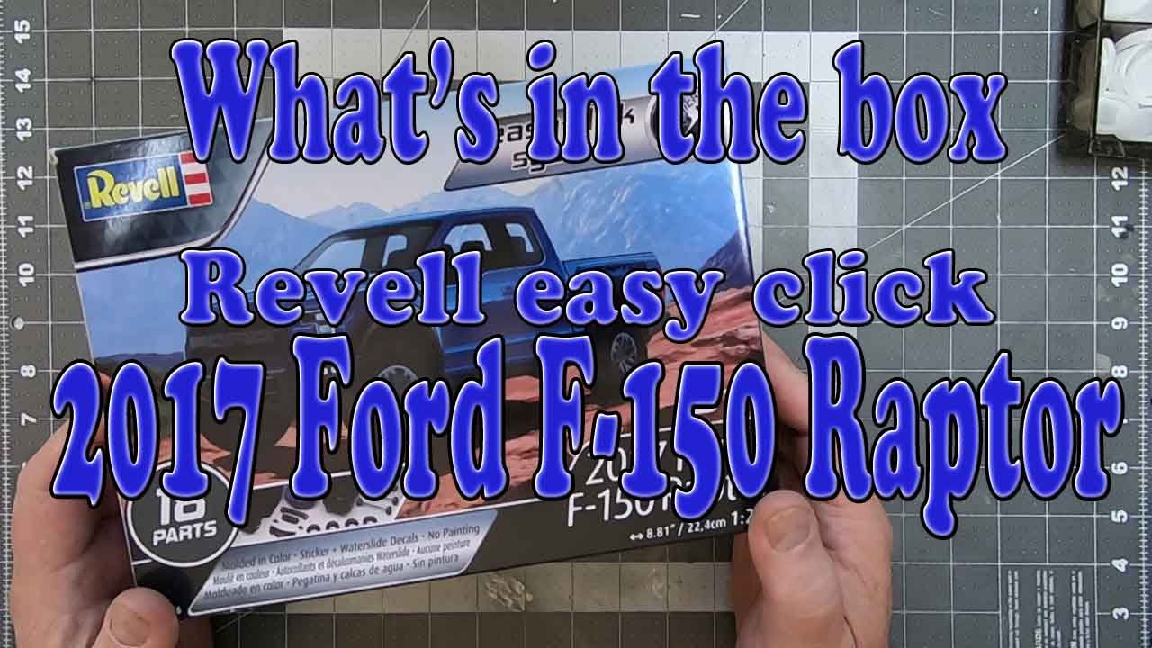 Revell Easy Click Ford Raptor Unboxing