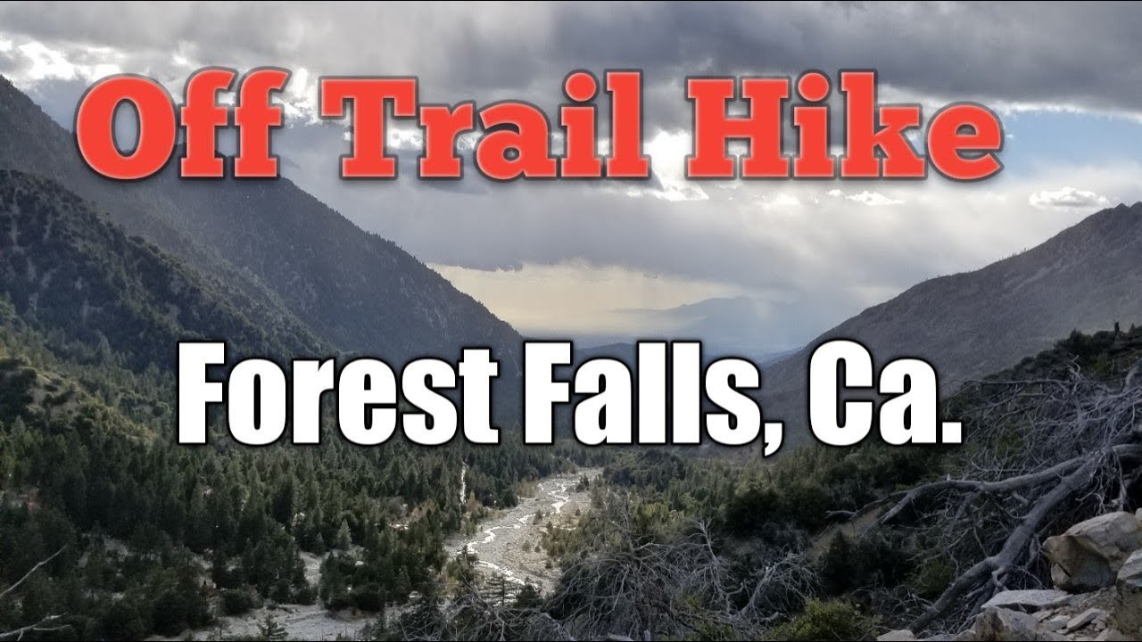 Off Trail Hike And Overnight Camp | Near Forest Falls CA.