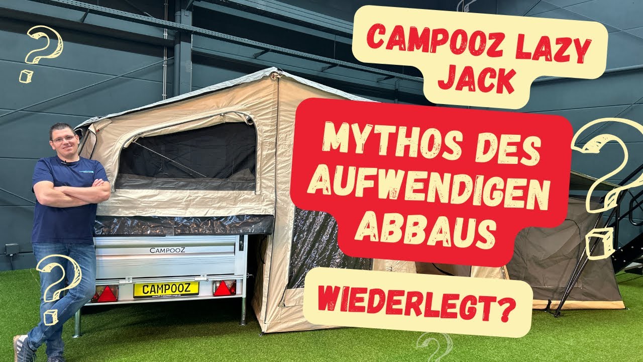 Campooz Lazy Jack – So einfach ist der Abbau und das Verstauen!