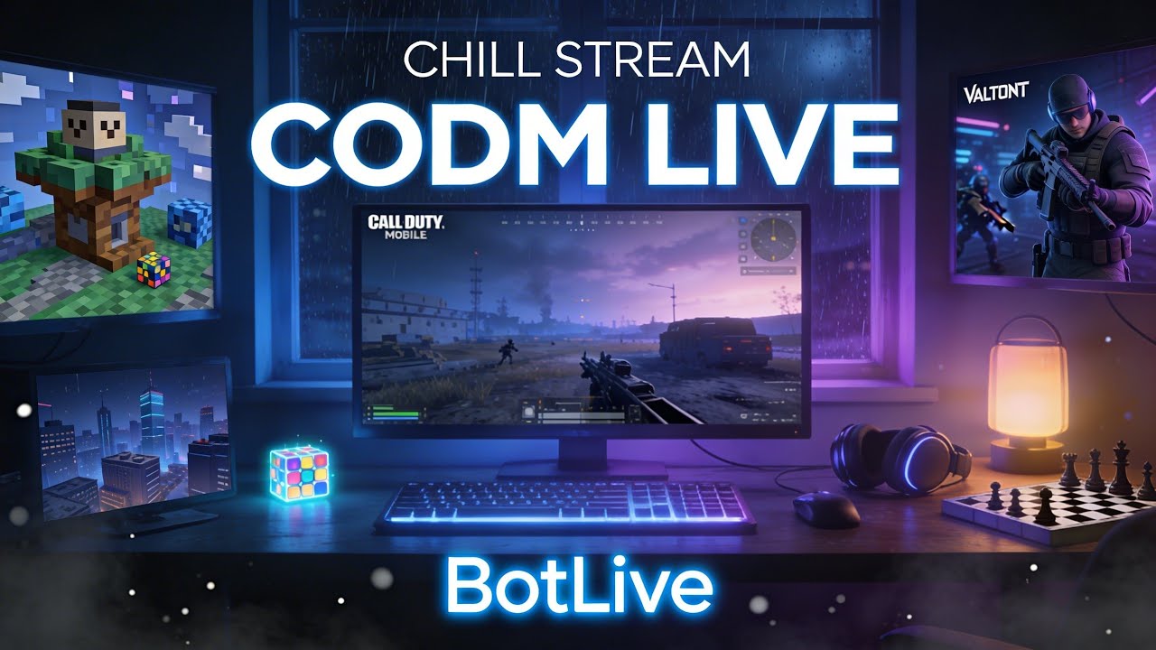 LATE NIGHT CODM LIVE||CHILL STREAM||LATER  GONNA TRY MORE GAMES#codm #gaming #gameplay 