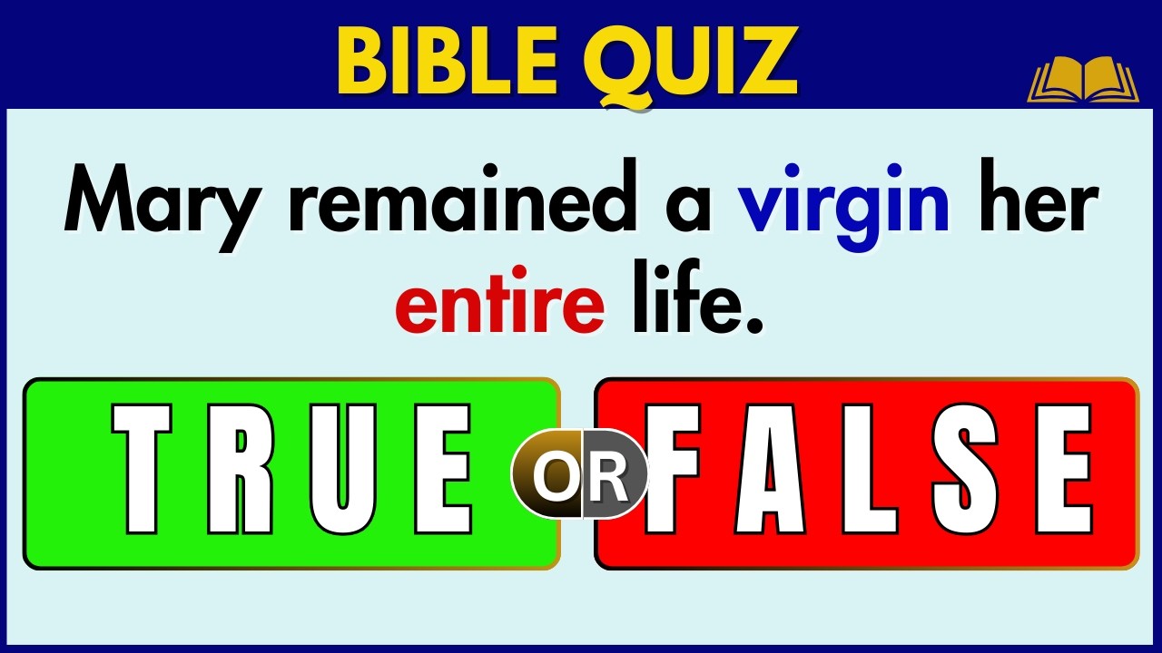 25 Most Controversial Questions on Creation & Morality | True or False Edition 🌍#biblequiz