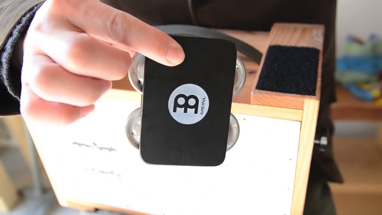 MEINLのジングルタップ JT-S-BK をミニカホンに付けてみた