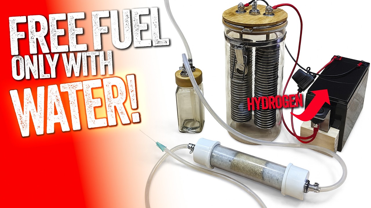 How to Extract Free Fuel from Water - HHO Hydrogen Generator