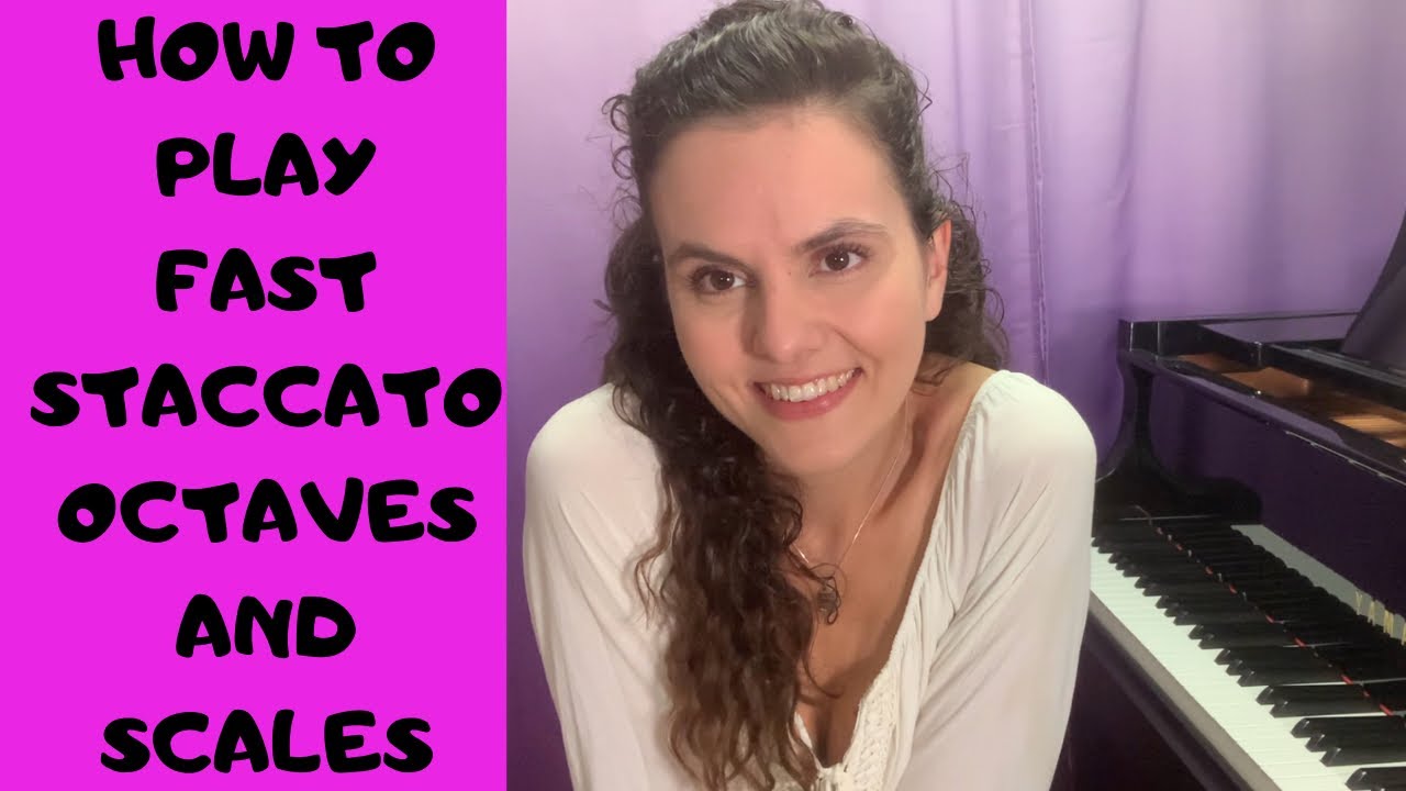 HOW TO PLAY FAST STACCATO OCTAVES AND SCALES ON THE PIANO // Schumann Piano Quintet Scherzo Tutorial