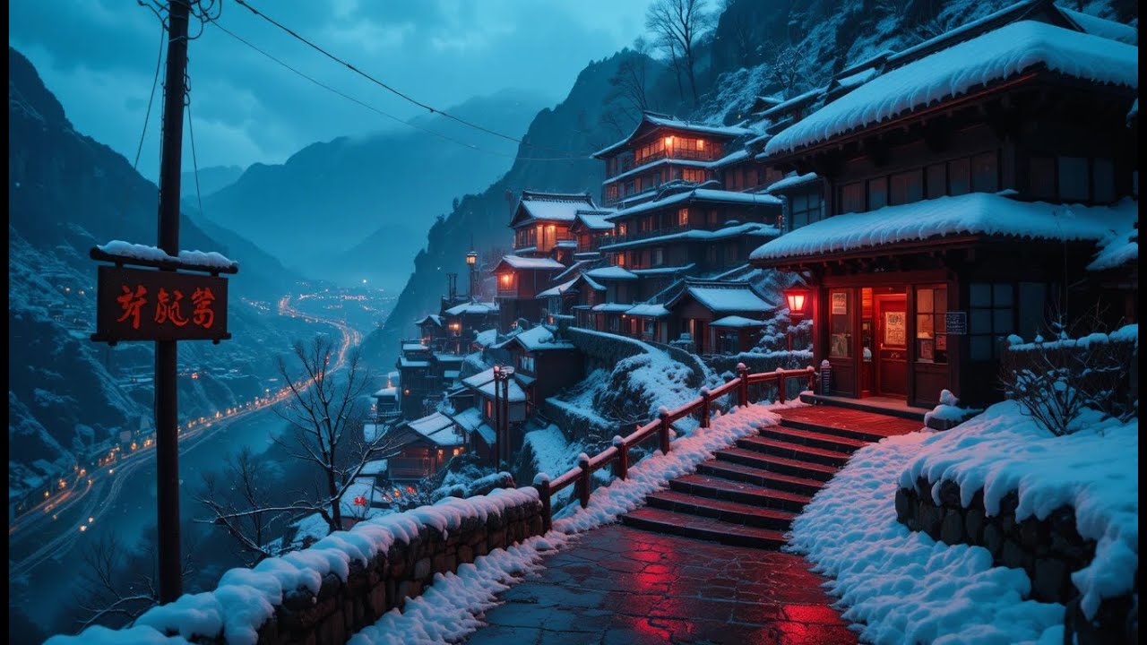 Late Night Winter Lofi 🌨️ Chill Beats to Focus & Relax