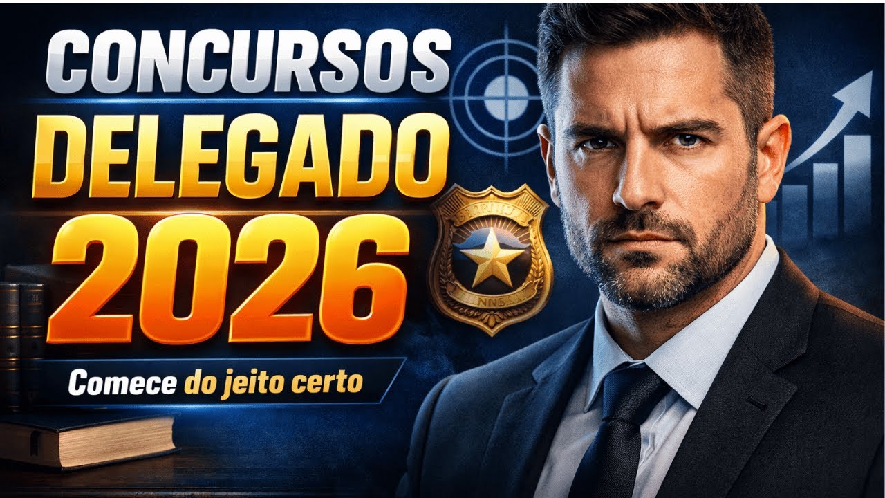 Concursos de Delegado: previsões para 2026