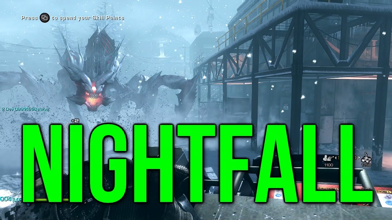 Nightfall Gameplay - CoD Ghosts Onslaught Extinction DLC Impressions / Commentary