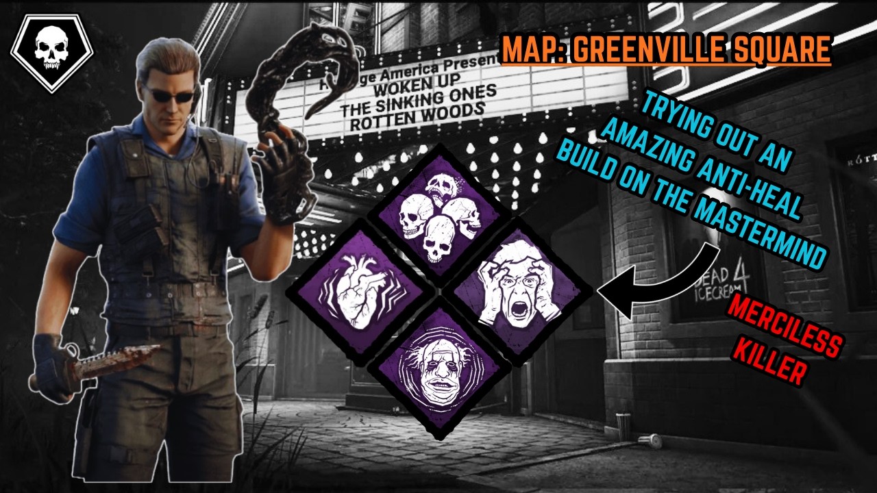 Dead by Daylight: Trying Out an Anti-Heal Build for The Mastermind!!!