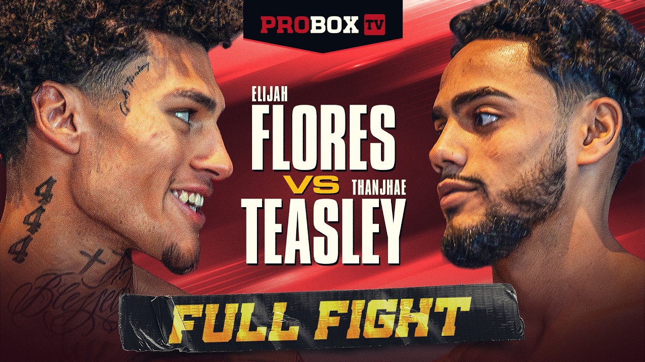 BATTLE OF THE UNBEATEN: 💥 Elijah Flores vs Thanjhae Teasley | FULL FIGHT | ProBox TV