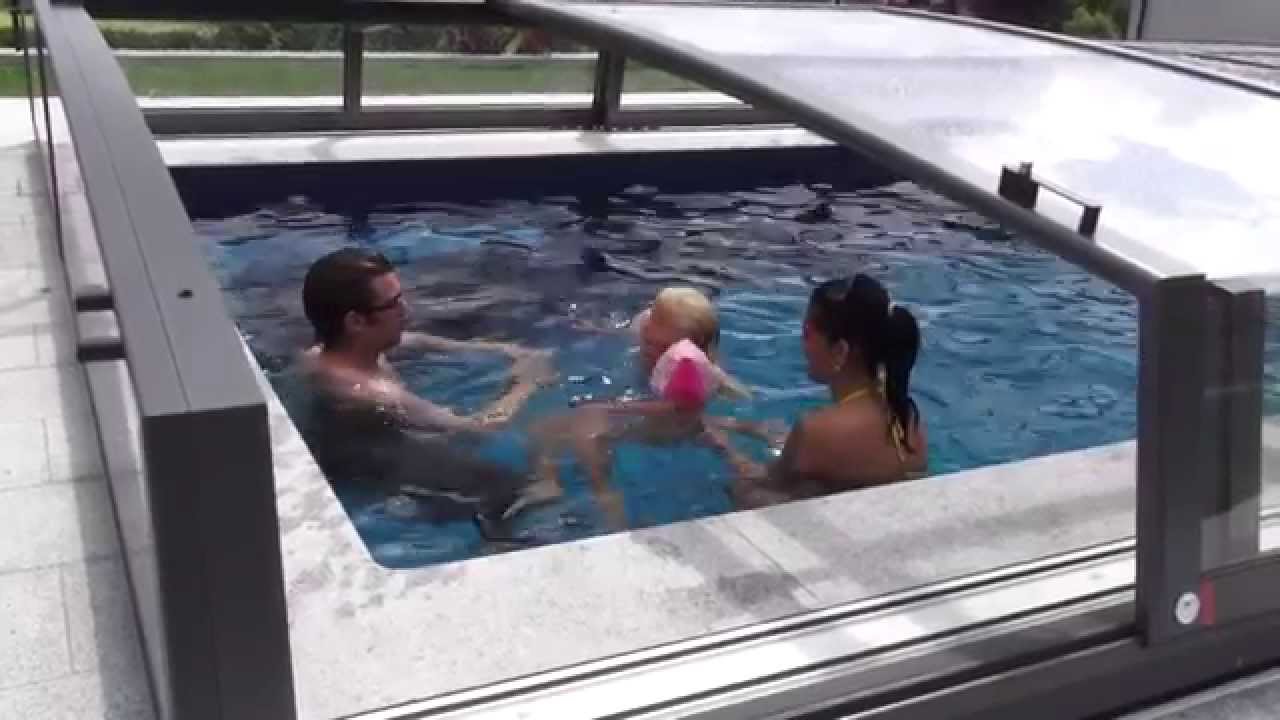 Swimming pool enclosure CORONA - ALUKOV INDIA