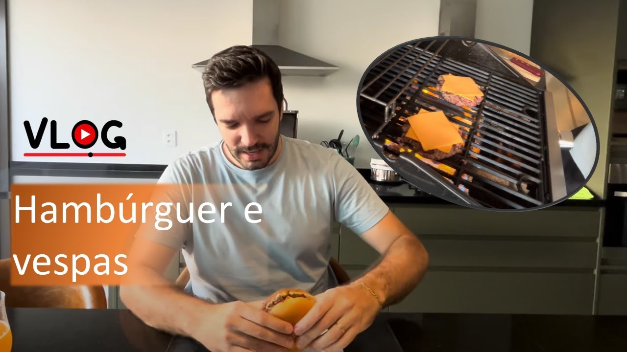 Hamburguer na Churrasqueira a Gás e um pouco mais do fim de semana!