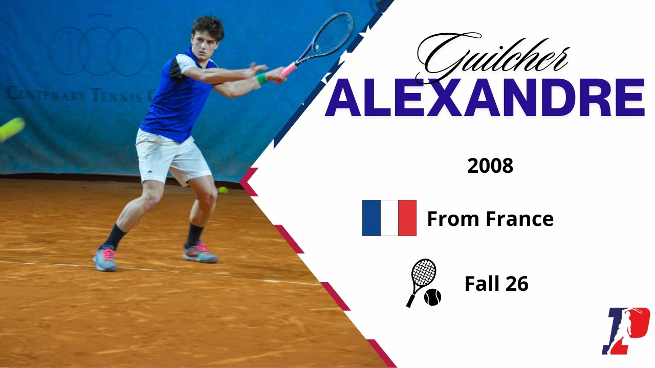 Alexandre Guilcher - College Tennis (Fall26)