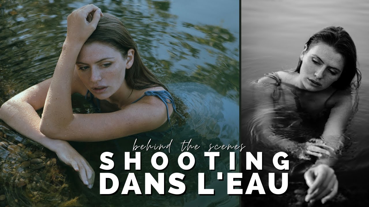 Shooting photo dans l'eau ! (rivière au lever du soleil + dans un étang)