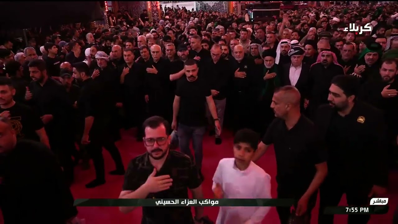 تغطية مواكب العزاء الحسيني ليلة الاربعين 1447هـ 2025م