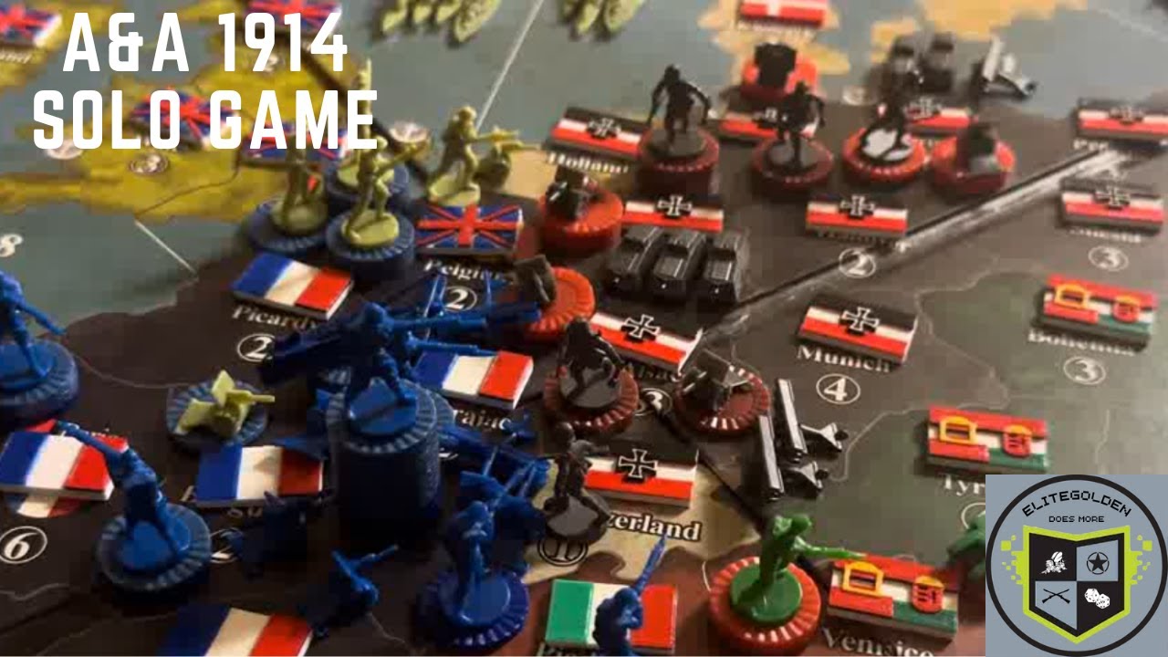 Axis and Allies 1914 - Solo Game