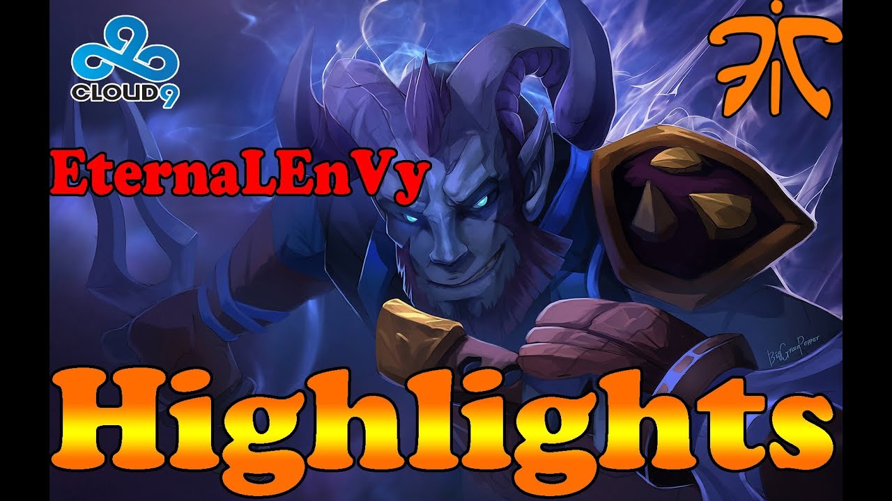 Dota 2 - C9 vs Fnatic D2L Game 1 - Highlights !