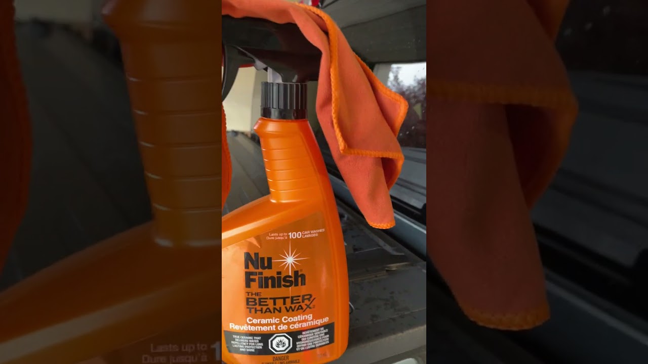 Nu Finish Better Than Wax Ceramic Coating test