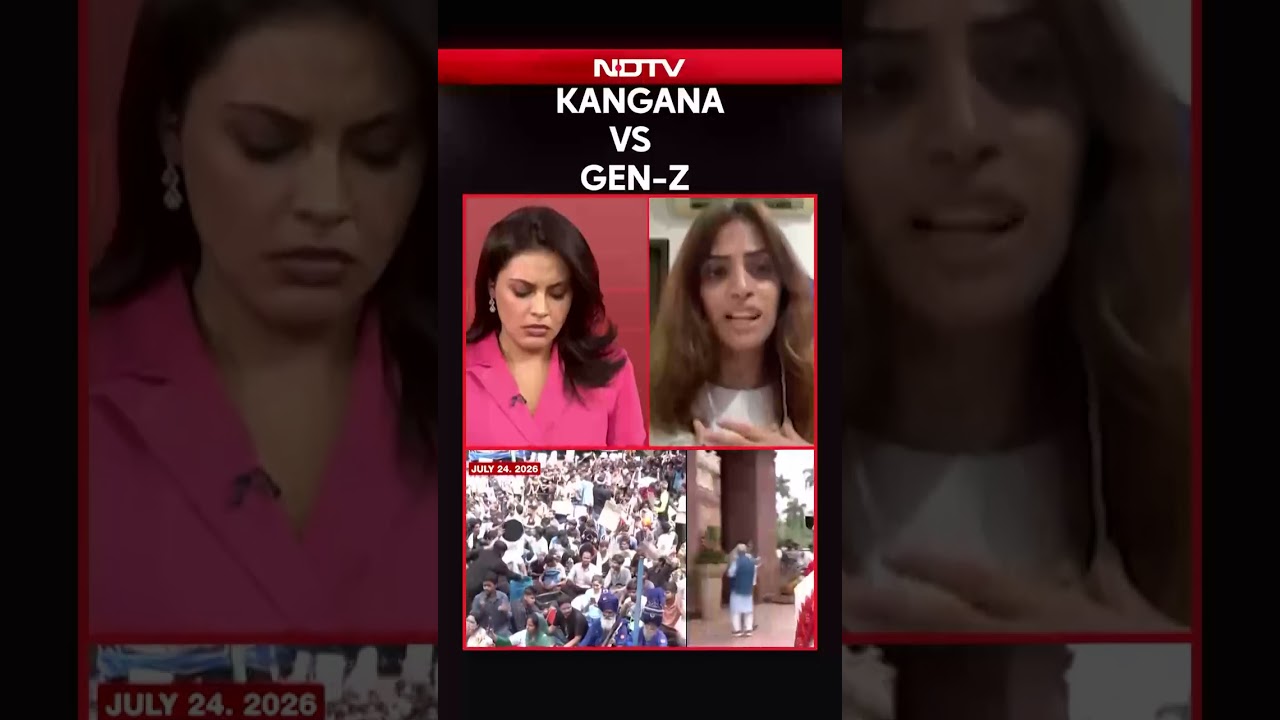 Kangana Ranaut's Controversial Comments On Gen Z Protesters Trigger Political Storm