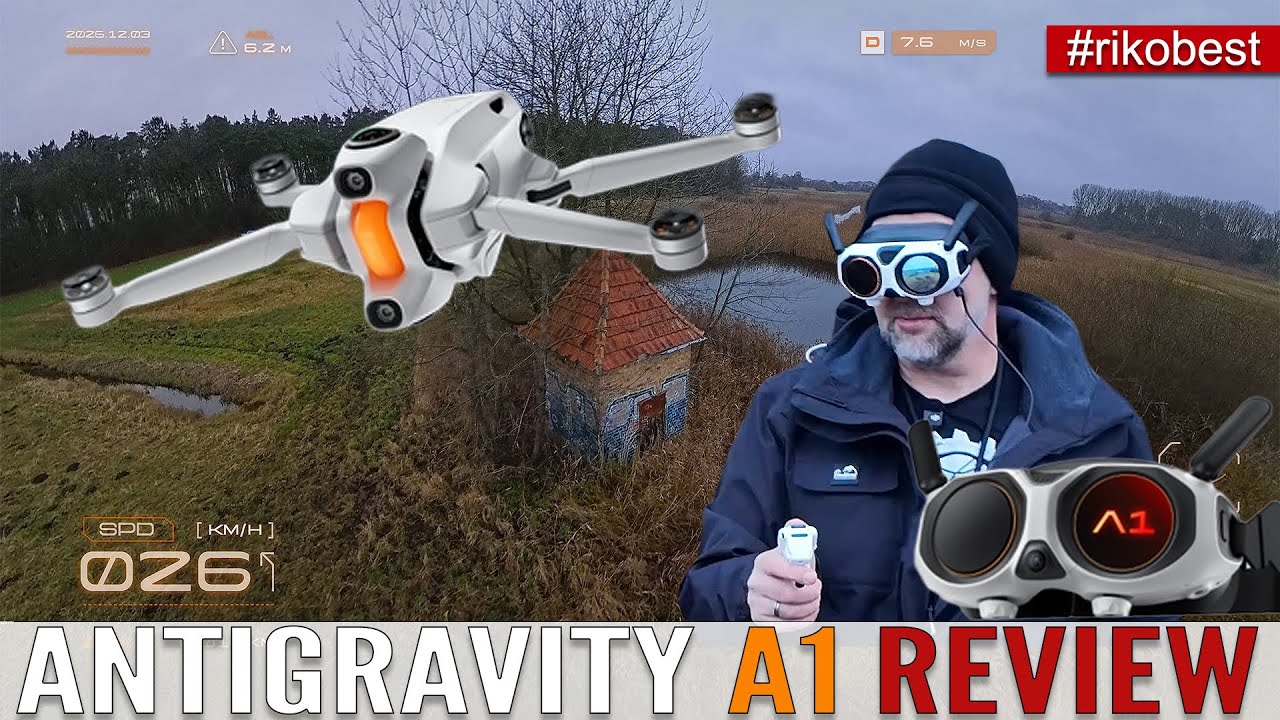 A1 ANTIGRAVITY: Diese 8K-360-Drohne sprengt ALLE Grenzen! Review / Test
