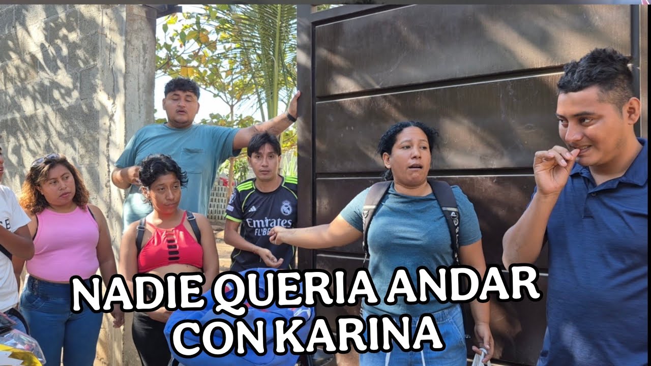 Todo el grupo no quería andar con KARINA por traicionera🤬