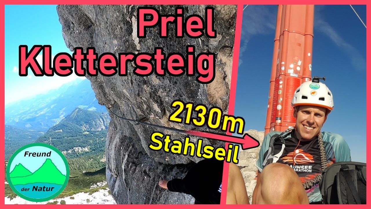 Der LÄNGSTE 🧗‍♂️in Österreich 🏔️ Priel-Klettersteig auf den Großen Priel (2515m)👍