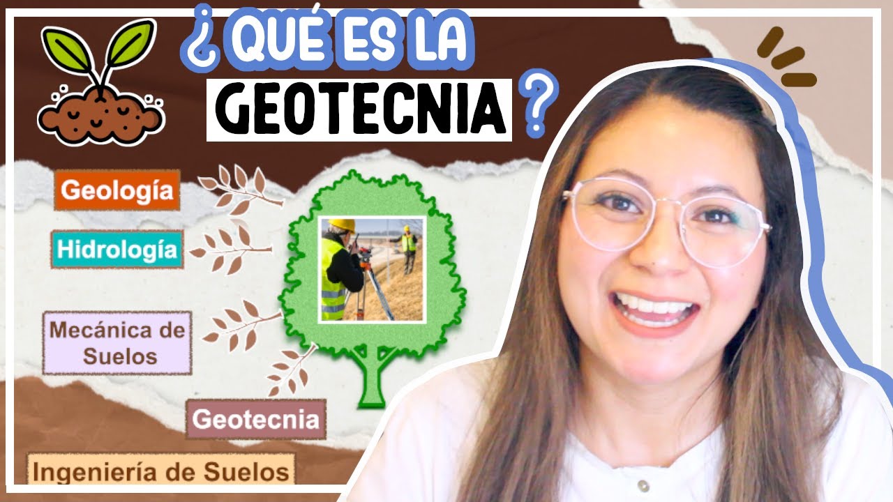 ¿QUÉ ES LA GEOTECNIA? y su relación con otras áreas.