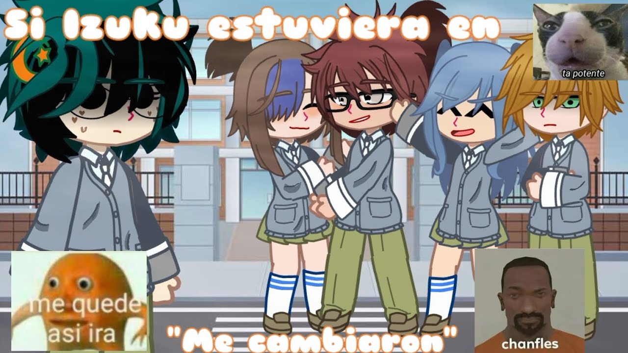 😃Si Izuku estuviera en 