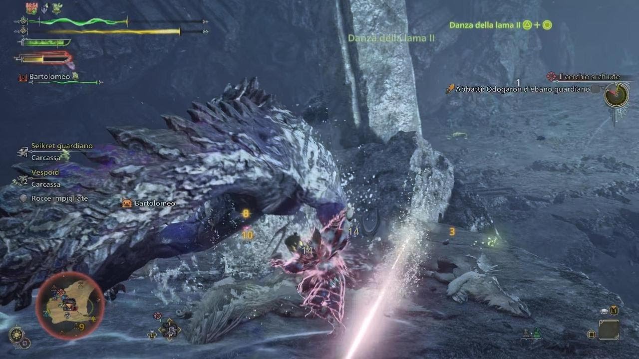 Monster Hunter sorvegliante della prima capitale