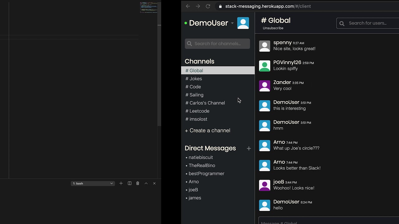 React/Redux Cycle Walkthrough with Slack Clone