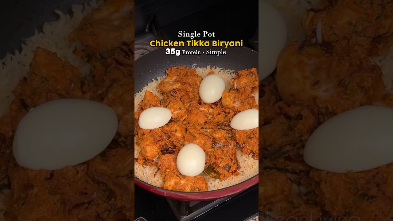 Single Pot Chicken Tikka Biryani