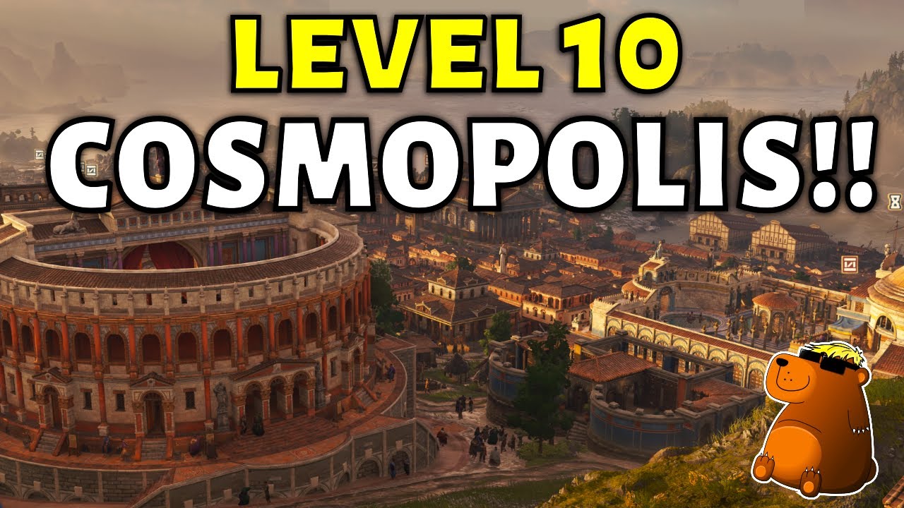 I Made A Level 10 MEGA CITY In Wet, Dark Albion!! Extended Gameplay! ( Anno 117: Pax Romana )