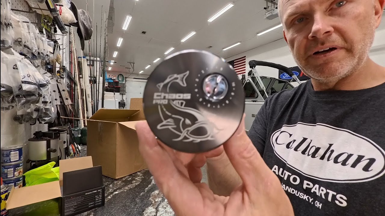 Распаковываем самую крутую рыболовную катушку для сомов. PISCIFUN CHAOS PRO