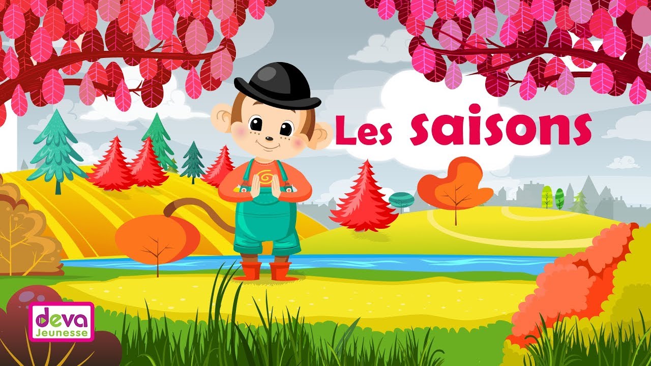 Les saisons (Hiver Automne été Printemps ) Ⓓⓔⓥⓐ Chansons et comptines  pour bébés