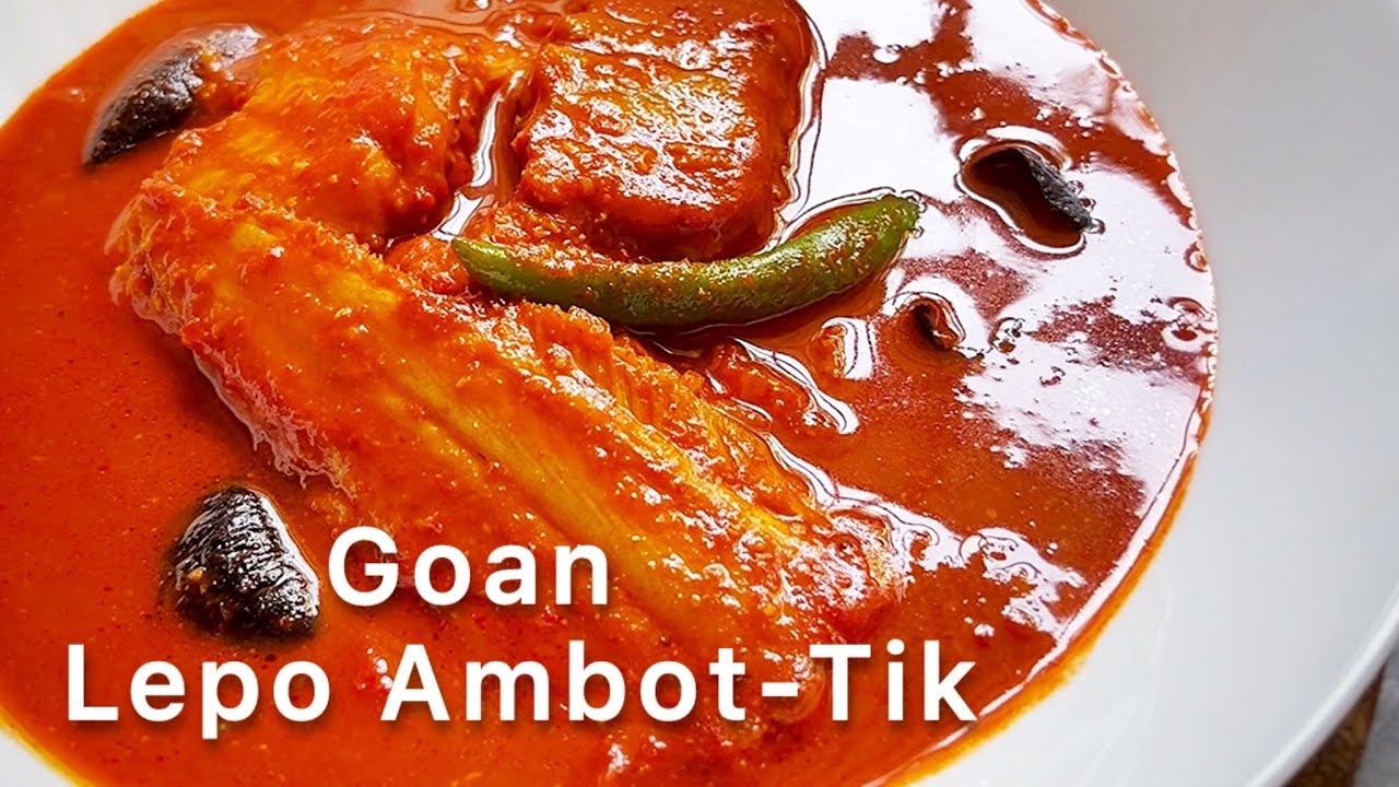 Goan Ambot Tik Lepo | Sole Fish Curry