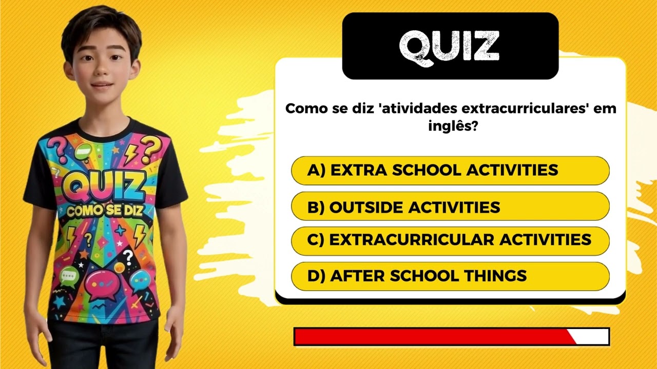 Quiz de Inglês: Você Sabe o Vocabulário Escolar?