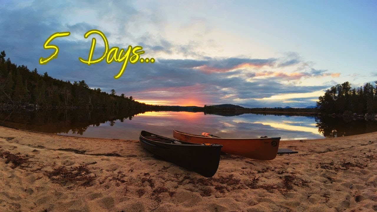 Canoe Camping in the North Maine Woods - Debsconeag Lakes #Northmainewoods  #canoecamping