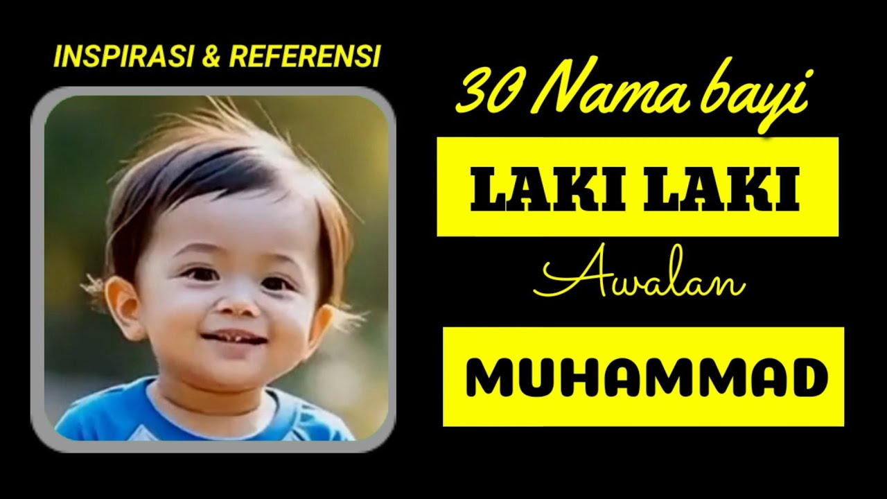 Nama bayi laki-laki Islami terbaik. tiga kata yang berawalan Muhammad disertai makna dan artinya. 