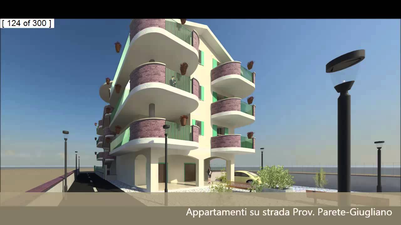 Video esterno della palazzina sulla Provinciale Parete - Giugliano