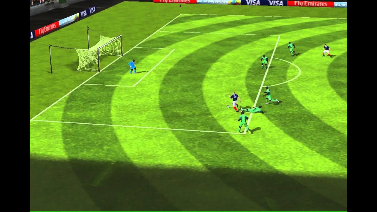 FIFA 14 iPhone/iPad - France vs. Nigeria