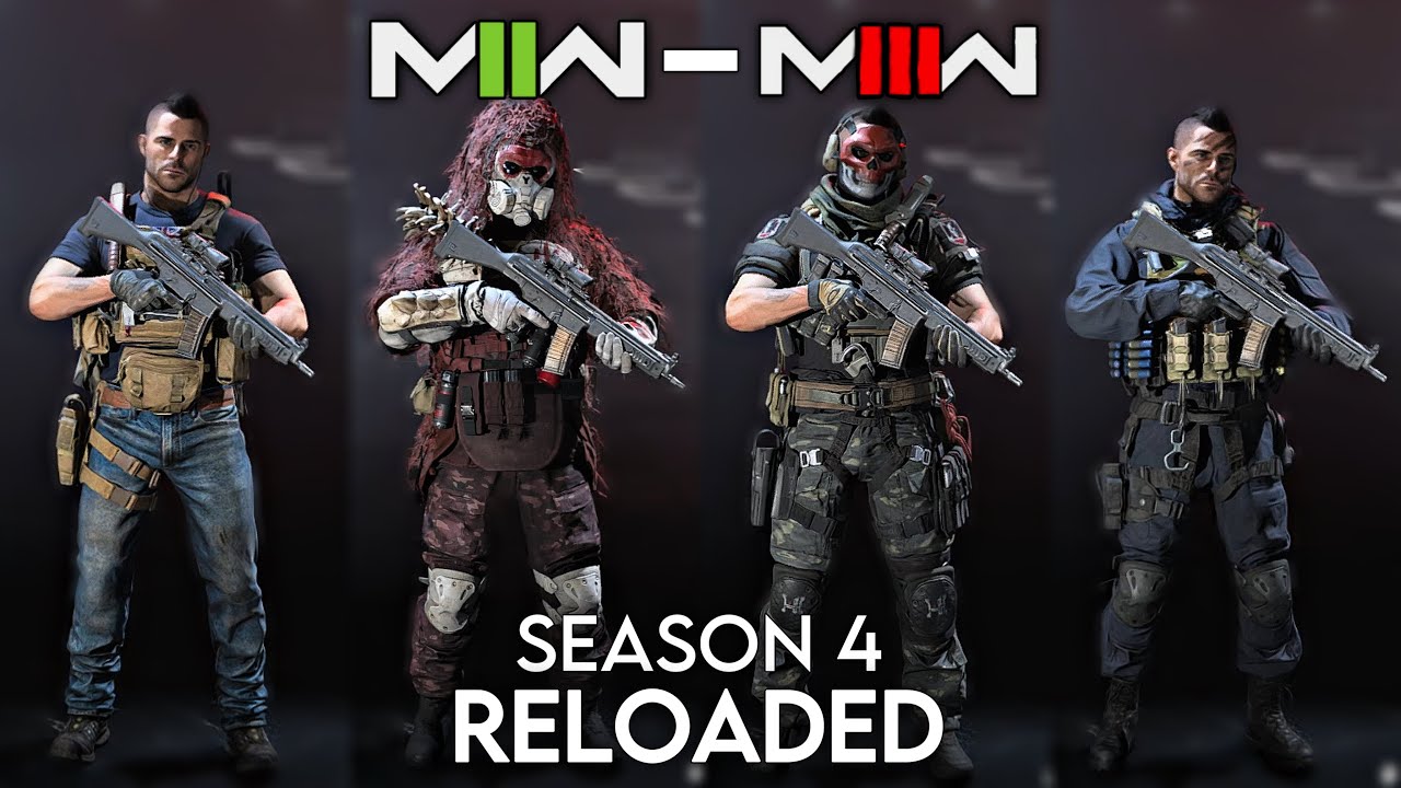 Every Soap Operator Skin - (MW2-MW3 Season 4) - Call of Duty Modern Warfare 3/Warzone